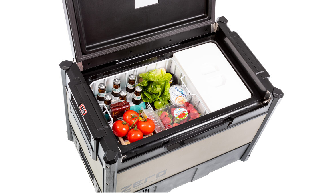 10802691 Arb Zero Fridge 69l Dual Zone Portable Fridge Freezer