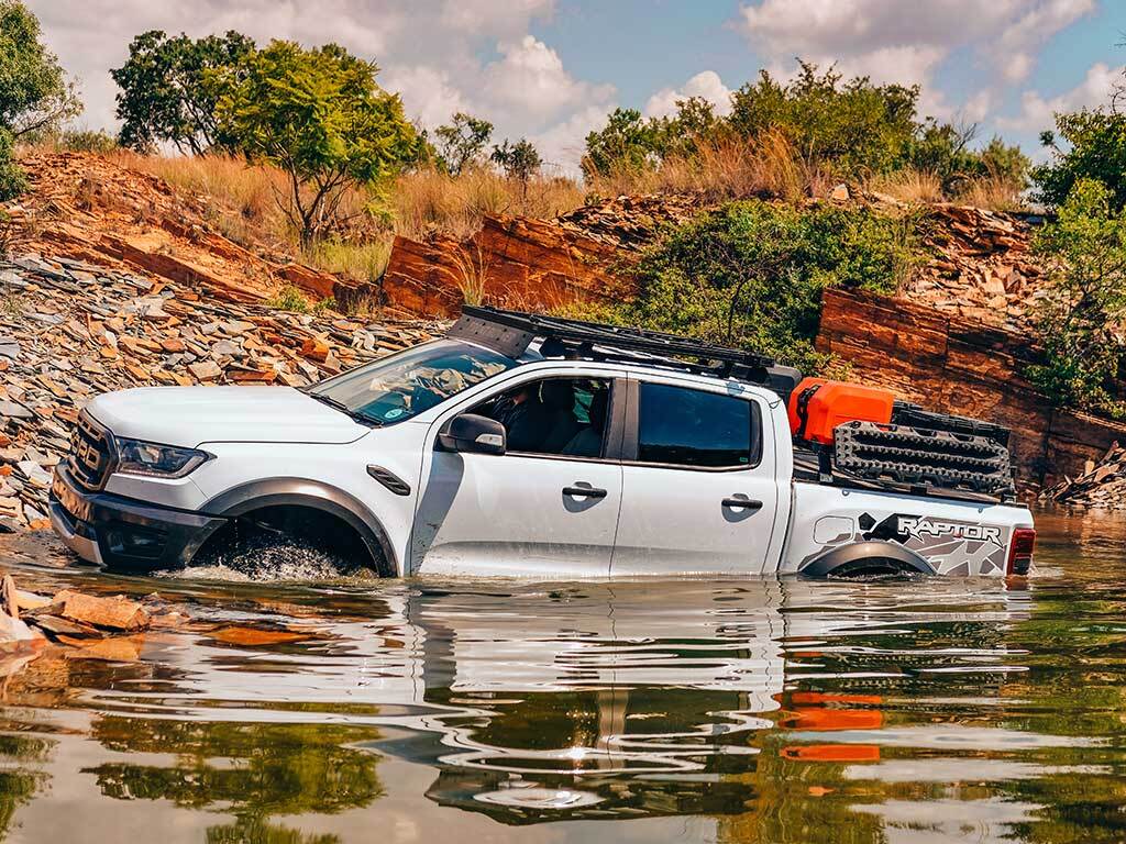 Ford Ranger Raptor (2019 - Current) Slimline II Roof Rack Kit - by