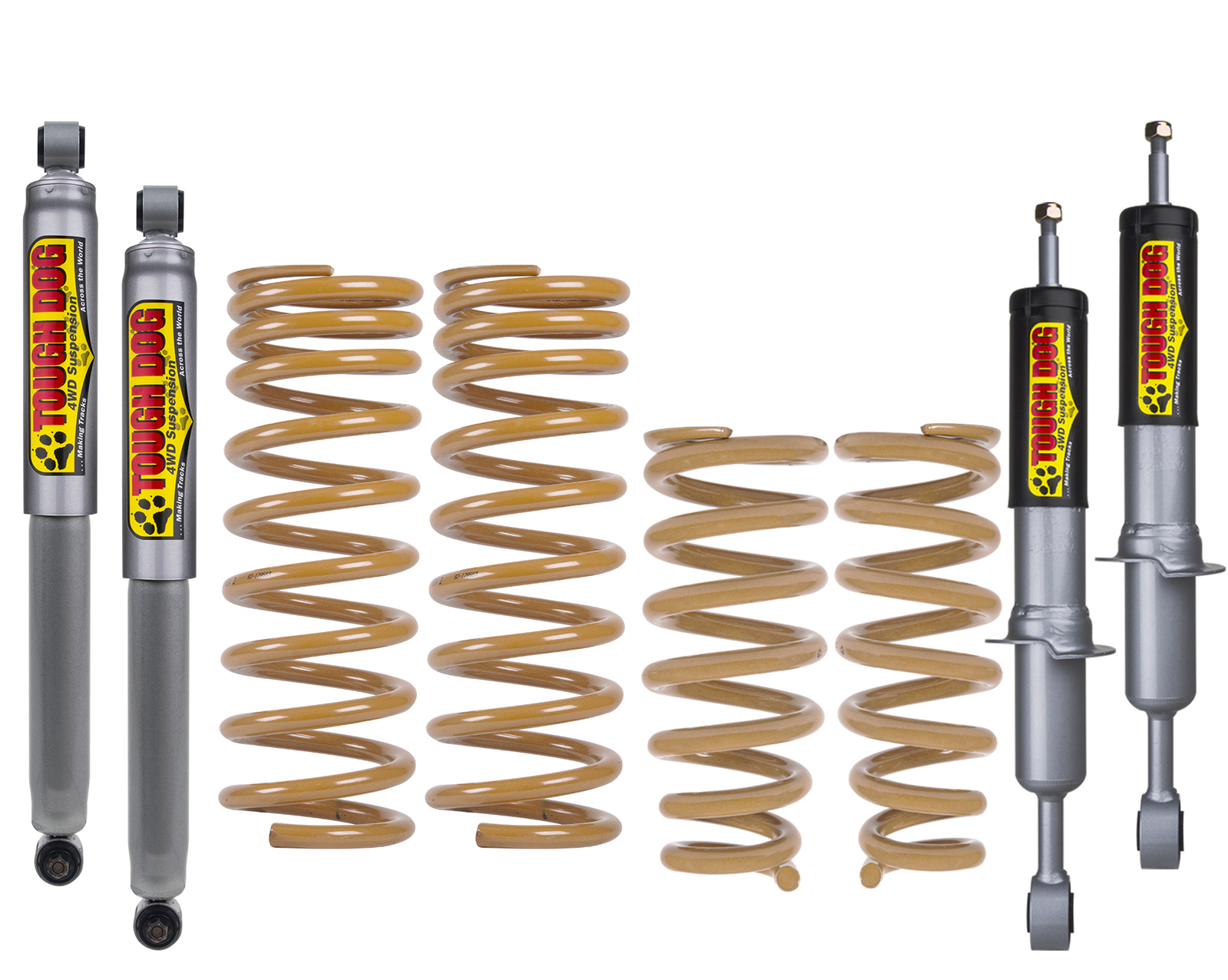 Toyota RAV 4 5/1994-2000 With Rebuildable Struts Tough Dog 30mm ...