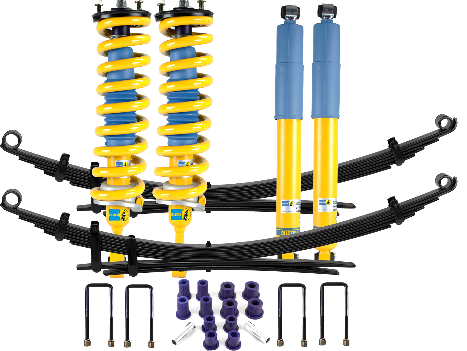 Nissan Navara NP300 7/2015on Leaf Rear Bilstein / King Springs 50mm (2