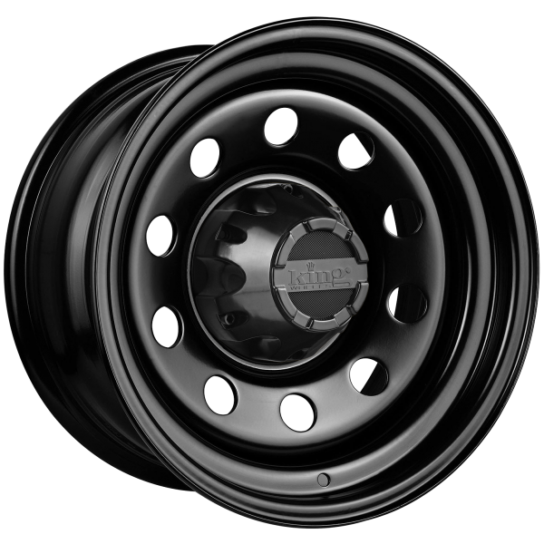 King Wheels Modular Black Steel Wheels 17x8 6/114.3 20p