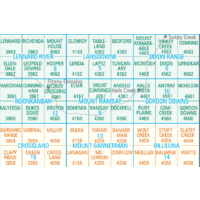 Angelo (WA) 4361 1:100,000 Scale Topographic Map