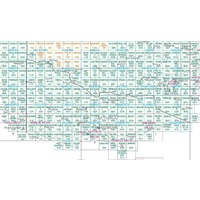 Bairnsdale (VIC)  8422 1:100,000 Scale Topographic Map