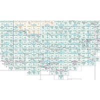 Beaufort (VIC)  7523 1:100,000 Scale Topographic Map