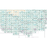 Benambra (VIC)  8424 1:100,000 Scale Topographic Map