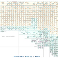 Bookabie (SA)  5434 1:100,000 Scale Topographic Map