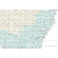 Camberwell (NSW)  9133 1:100,000 Scale Topographic Map