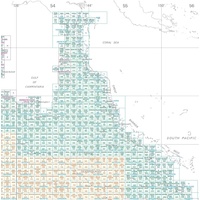 High Peak Island (QLD)  9054 1:100,000 Scale Topographic Map