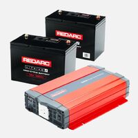 REDARC 1500W Inverter and Battery Bundle