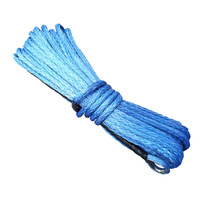 SYNTHETIC WINCH ROPE - 15M X 5MM (BLUE)
