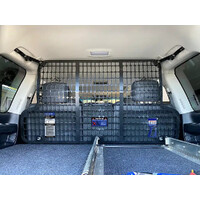 MSA 4X4 Cargo Barrier for Nissan Patrol Y62 with Rear Curtain Airbag