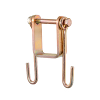 CURT Trailer Hitches Trailer Safety Chain Holder Bracket (50mm Shank)