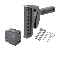 CURT Trailer Hitches Rebellion XD ShockDrop Ball Mount (Pintle Attachment Kit)