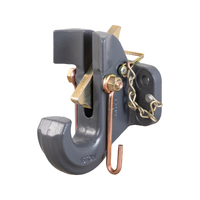 CURT Trailer Hitches Secure Latch Pintle Hook 13.5t Pintle Hook (Flat Mount)