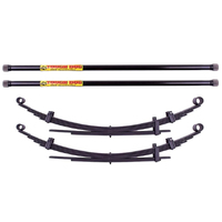 Tough Dog Pair of Front & Rear Torsion Bars & Leaf Springs For Mitsubishi Challenger PA (1998-2000) 27.5mm/1307mm / 0-300KG Load
