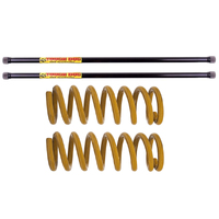 Tough Dog Pair of Front & Rear Torsion Bars & Coil Springs For Toyota LandCruiser 100 Series IFS Diesel (1998-2007) 32mm/1210mm / 300KG Constant Load