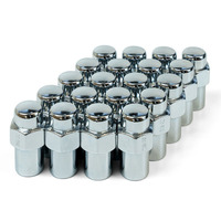 SAAS Wheel Nut Mag 1/2 Chrome 43mm 20 Pack