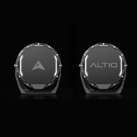 Altiq Rogue MK3 7" Black Out Covers Grey Symbol