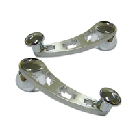 Autotecnica Universal Billet Aluminium Window Winders Crosses 80-35