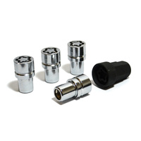 SAAS Lock Nuts Internal Star Mag 12mm x 1.25 Pk4