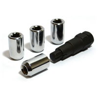 SAAS Lock Nuts Internal Hex Sml Dia 12mm x 1.25 Pk 4