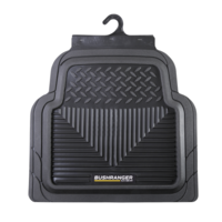Bushranger Mud Tamer Floor Mats | Rear | Black