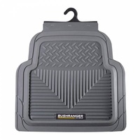 Bushranger Mud Tamer Floor Mats | Rear | Grey