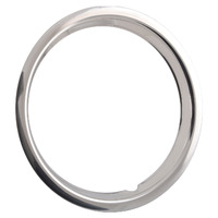 SAAS Triple Plated Chrome 13" Steel Dress Ring