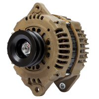 ALTERNATOR - HITACHI TYPE 12V 120AMP COMPATIBLE WITH NISSAN PATROL GQ PETROL ENGINES TB45 TB48 REPLACES OE 100AMP UNIT