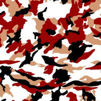 Autotecnica Sticker Bomb Army Red Vinyl 152x100cm A0029