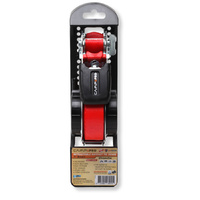 Camp Pro Retractable Ratchet Tie Down Red 5M 25mm Strap