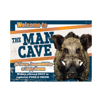 Tin Sign - Welcome To The Man Cave