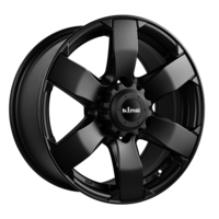 King Wheels 4X4 Avenger 6 Satin Black Alloy Wheels - 17x8 6/139.7 20p
