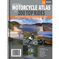 Hema - Motorcycle Atlas + 200 Top Rides