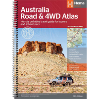 Hema - Australia Road & 4Wd Atlas Spiral 13Th Edi