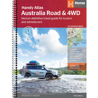 Hema - Australian Handy Road And 4Wd Atlas - Spiral