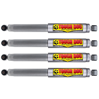 Tough Dog Pair of Front & Rear 35mm Nitrogen Gas Shocks For Nissan Patrol MK (1980-1988) Suit OE Height