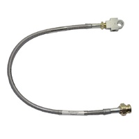 Roadsafe Front 3-4" Lift Braided Extended Brake Line For Nissan Patrol GU (Non ABS)
