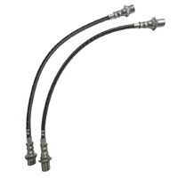 Roadsafe Rear Left/Right 3-4" Lift Rubber Brake Line FOR Toyota Landcruiser 200 