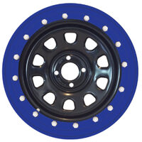 Autotecnica 15-inch 4x4 Beadlock Wheel Cover Blue BLS2
