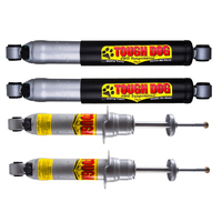 Tough Dog Pair of Front & Rear 40mm 9 Stage Adjustable Shocks For Toyota Prado 95 Series (1996-2003) OE Height