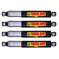 Tough Dog Pair of Front & Rear 40mm 9 Stage Adjustable Shocks For Toyota LandCruiser KZJ78 Suits Up To 50mm Lift
