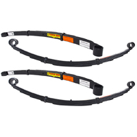 Tough Dog Pair of Front & Rear Leaf Springs 50mm Lift - 25mm Eyering For Toyota LandCruiser 42 Series 1977-1984 Petrol/Diesel/Bar/Winch 300KG Constant