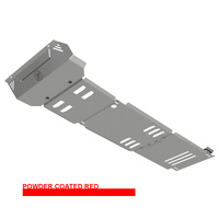 Vonnies Heavy Duty Bash Plates Red (1st/2nd/3rd/4th) For Mazda BT-50 Series 3 2020-On