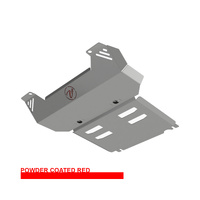 Vonnies Heavy Duty Bash Plates Red (1st & 2nd) For Mazda BT-50 Series 3 2020-On