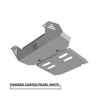 Vonnies Heavy Duty Bash Plates White (1st & 2nd) For Mazda BT-50 Series 3 2020-On