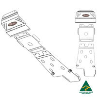 Vonnies Heavy Duty Bash Plates Grey(1st/2nd/3rd) For Toyota Hilux N70/KUN26R 2005-2015