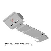 Vonnies Heavy Duty Bash Plates White (1st/2nd/3rd/4th) For Toyota Landcruiser 100 Series IFS Petrol 1998-2007