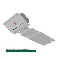 Vonnies Heavy Duty Bash Plates Green (1st/2nd/3rd) For Toyota Landcruiser 100 Series IFS Petrol 1998-2007