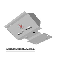 Vonnies Heavy Duty Bash Plates White (1st & 2nd) For Toyota Landcruiser 100 Series IFS Petrol 1998-2007